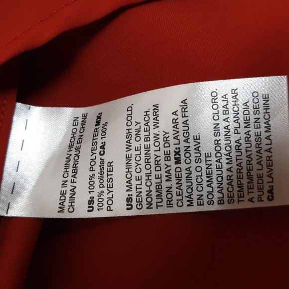 Chico's Rust Color Blouse - Picture 7 of 7